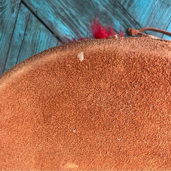 Vintage Native American Canada Leather Wood Drum - Picture 12 of 16